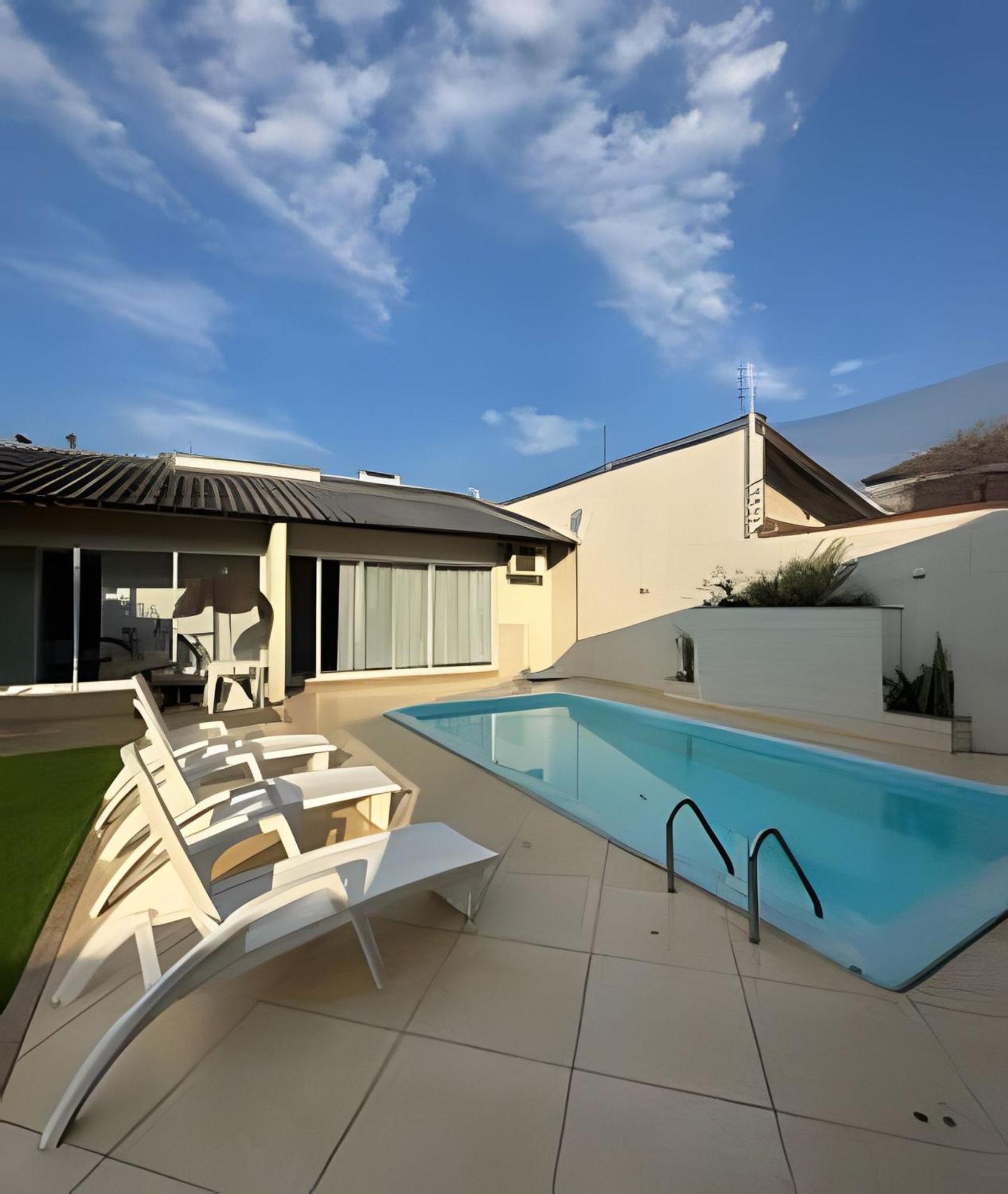 Sobrado Com 5 Suite 1 Quarto Piscina Churraqueira Ar Ate 20 Hospede Foz do Iguaçu Exterior foto